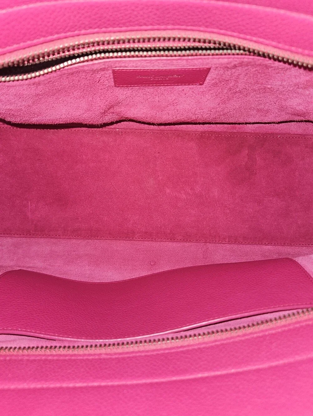 Yves Saint Laurent Two Way Satchel W/ COA